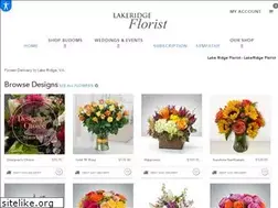 Sites similar to lakeridgeflorist.com