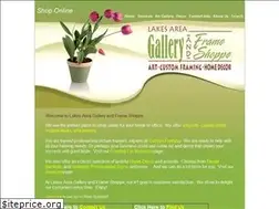 Sites similar to lakesareagallery.com