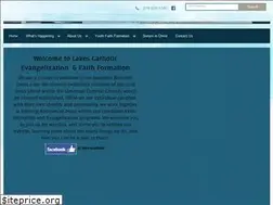 Sites similar to lakescatholic.org