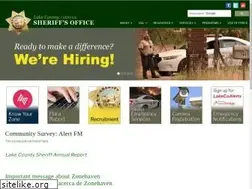 Sites similar to lakesheriff.com