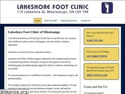 Sites similar to lakeshorefootclinic.ca