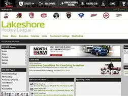 Sites similar to lakeshorehockeyleague.net