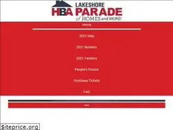 Sites similar to lakeshoreparadeofhomes.com