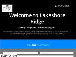 Sites similar to lakeshoreridgeapts.com