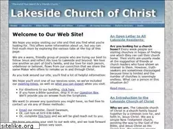 Sites similar to lakeside-church-of-christ.org