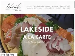 Sites similar to lakesidealacarte.com