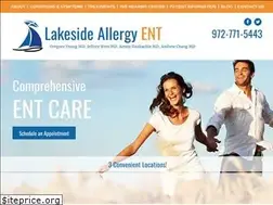 Sites similar to lakesideallergyent.com