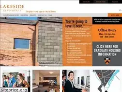 Sites similar to lakesideapartmentspu.com