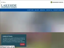 Sites similar to lakesideapts.net