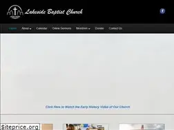 Sites similar to lakesidebaptistchurch.us