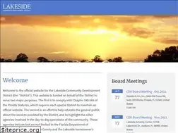 Sites similar to lakesidecdd.org