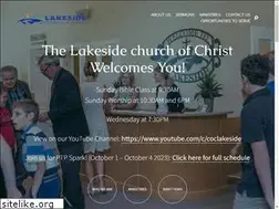 Sites similar to lakesidechurchofchrist.com