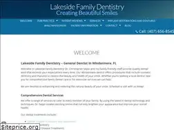 Sites similar to lakesidefamilydentistry.org