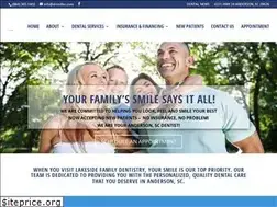 Sites similar to lakesidefamilydentistrysc.com