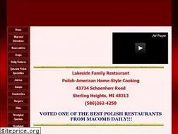 Sites similar to lakesidefamilyrestaurant.com