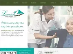 Sites similar to lakesidehospicecare.com