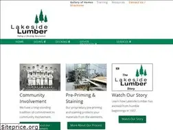 Sites similar to lakesidelumber.com