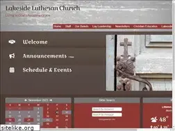 Sites similar to lakesidelutheran.com