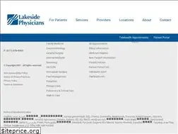 Sites similar to lakesidephysicians.com