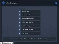 Sites similar to lakesiderealty.info