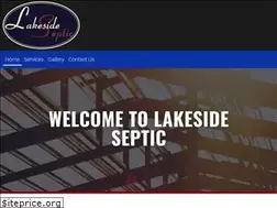 Sites similar to lakesideseptic.com