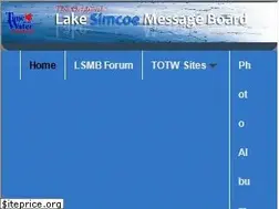 Sites similar to lakesimcoemessageboard.com