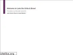 Sites similar to lakesisgrille.com