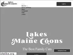 Sites similar to lakesmainecoon.com