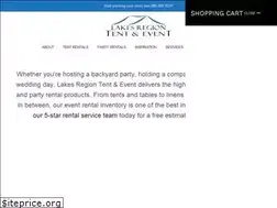 Sites similar to lakesregiontent.com