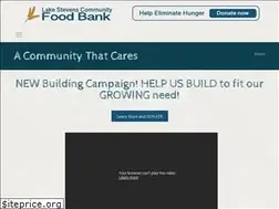 Sites similar to lakestevensfoodbank.org
