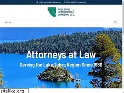 Sites similar to laketahoelaw.com