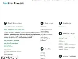 Sites similar to laketowntwp.org