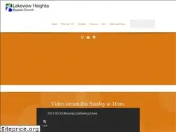 Sites similar to lakeviewheightsbaptist.ca