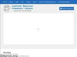 Sites similar to lakeviewmoravianchurch.org