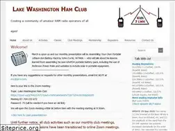 Sites similar to lakewashingtonhamclub.org