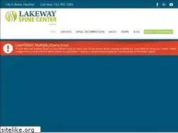 Sites similar to lakewayspinecenter.com