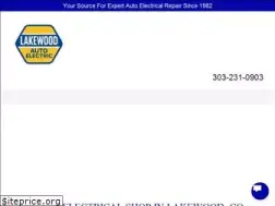 Sites similar to lakewoodautoelectric.com