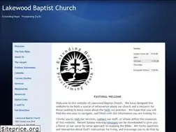 Sites similar to lakewoodbaptist.net