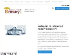 Sites similar to lakewoodfamilydentistry.com