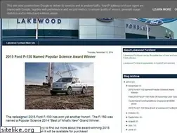 Sites similar to lakewoodfordland.blogspot.com