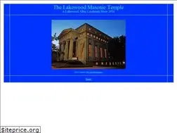 Sites similar to lakewoodmasonicfoundation.org