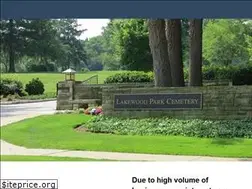 Sites similar to lakewoodparkcemetery.com