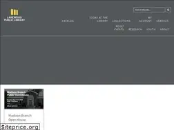 Sites similar to lakewoodpubliclibrary.org