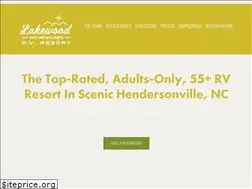Sites similar to lakewoodrvresort.com
