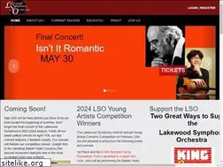 Sites similar to lakewoodsymphony.org