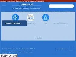Sites similar to lakewoodwater.org