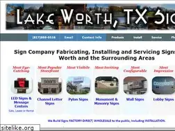 Sites similar to lakeworthsigns.com