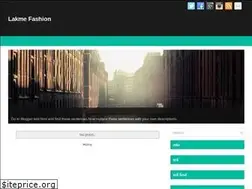 Sites similar to lakme-fashion.blogspot.com