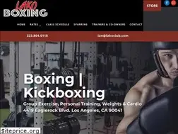 Sites similar to lakoboxingclub.com