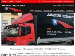 Sites similar to lakoniki-metaforiki.gr